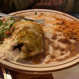 Carne Asada Burrito Dinner
