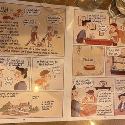 La Petite Table - Comics on the table with a little history of the Welsh.