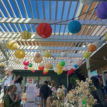 Teascape Coffee and Tea Bar - Rear patio - Bubble Tea Near Me - Anaheim, California