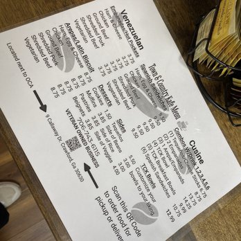 Town and Country Kafe - Food menu - Latin American Near Me - Crawford, Georgia Town and Country Kafe - Food menu - Latin American Near Me - Crawford, Georgia