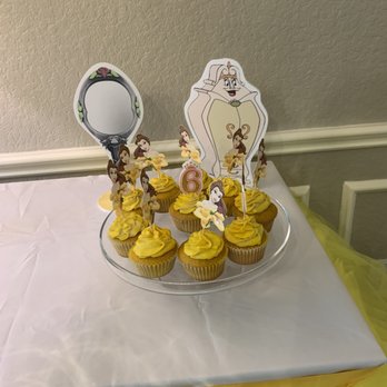Sugarfoot's Cupcakes - Cupcakes by Sugarfoot's. I purchased the belle topper and placed it myself after delivered. - Cupcakes Near Me - Spring, Texas Sugarfoot's Cupcakes - Cupcakes by Sugarfoot's. I purchased the belle topper and placed it myself after delivered. - Cupcakes Near Me - Spring, Texas