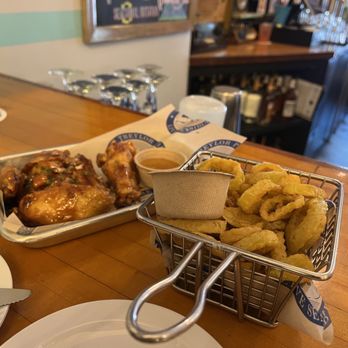 Treylor Park - Fried Banana Pepper Rings and Wings - New American Near Me - Savannah, Georgia Treylor Park - Fried Banana Pepper Rings and Wings - New American Near Me - Savannah, Georgia