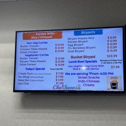 Chai Samosa - Food menu