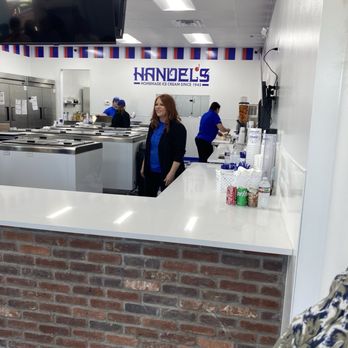 Handel’s - Vanessa Sheriff - Owner of shop and also owner of Nothing Bundt Cakes. ( super nice lady ) - Ice Cream & Frozen Yogurt Near Me - Burleson, Texas