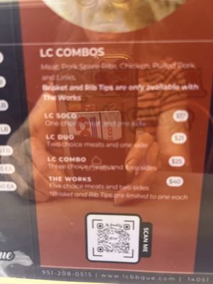 Menu photo 4 LC BBQ Moreno Valley, CA