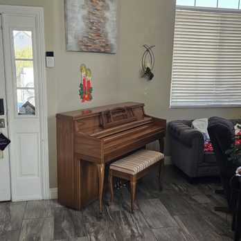 Affordable Piano Moving - Safely moved to it's new home. - Piano Services Near Me