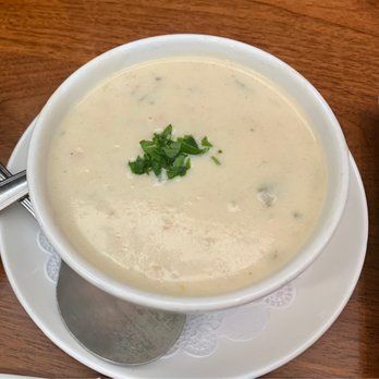 Bluewater Grill - Quite a small bowl of New England Chowder - Housemade - Seafood Near Me - Phoenix, Arizona