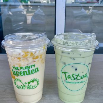 Tastea - Mango milk tea & pandan milk tea. - Bubble Tea Near Me - San Jose, California Tastea - Mango milk tea & pandan milk tea. - Bubble Tea Near Me - San Jose, California