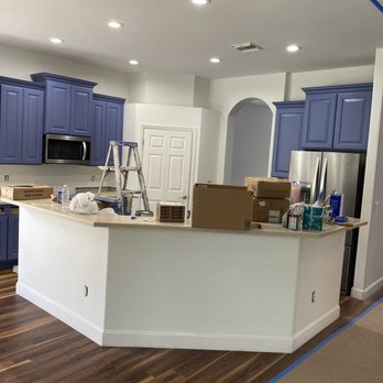FCI Painting - Kitchen Cabinet Repainting in Estero, Florida - Painters Near Me - Naples, Florida FCI Painting - Kitchen Cabinet Repainting in Estero, Florida - Painters Near Me - Naples, Florida