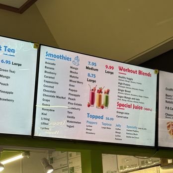 Boba Bliss - Smoothie menu - Bubble Tea Near Me - Aiea, Hawaii