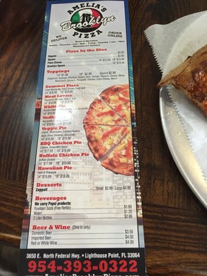 Menu photo 2 Brooklyn Pizza Lighthouse Point, FL