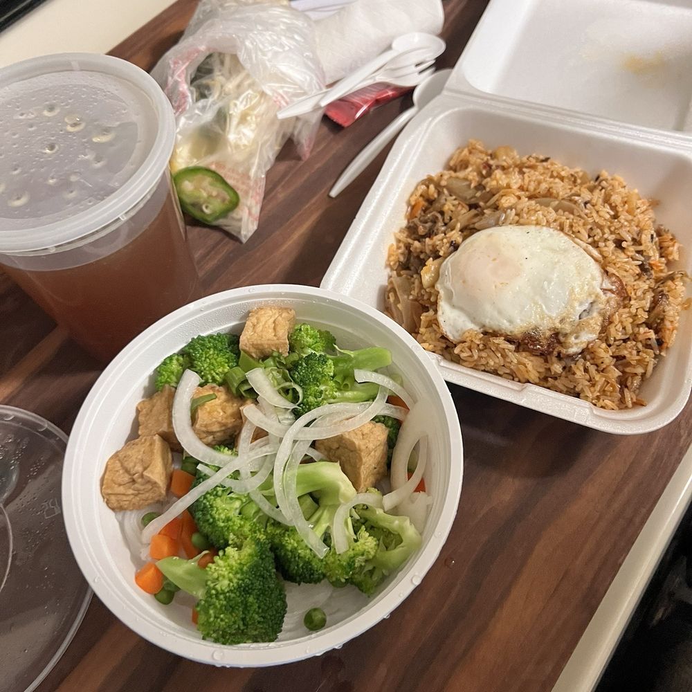 Kaiju Noodle House - $32 for my order of reg size veggie pho and kimchi rice. RIDICULOUS! - Vietnamese Near Me - Azusa, California Kaiju Noodle House - $32 for my order of reg size veggie pho and kimchi rice. RIDICULOUS! - Vietnamese Near Me - Azusa, California