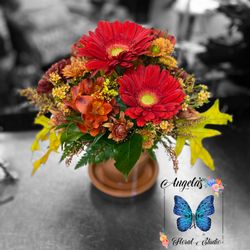 Angela's Floral Studio - Gerber daisy pot