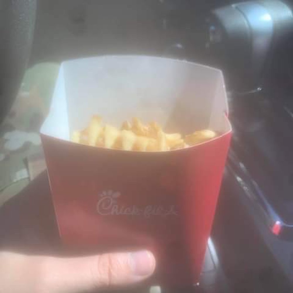 Chick-fil-A - Last "Large" Fries I ordered. - Fast Food Near Me - San Antonio, Texas