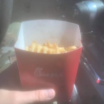 Chick-fil-A - Last "Large" Fries I ordered. - Fast Food Near Me - San Antonio, Texas Chick-fil-A - Last "Large" Fries I ordered. - Fast Food Near Me - San Antonio, Texas