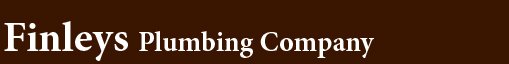 Finleys Plumbing Company Logo