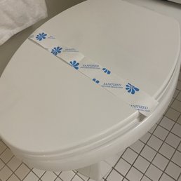 Proof they clean the toilets