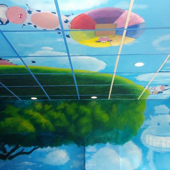 BB Tea  - The hand painted decor - Bubble Tea Near Me - San Francisco, California
