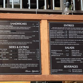 Cortina's - Menu - Italian Near Me - Orange, California