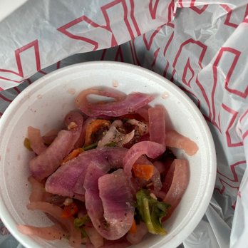 Albertos Taqueria - These are spicy, delicious and go on everything. - Tacos Near Me - Natchez, Mississippi Albertos Taqueria - These are spicy, delicious and go on everything. - Tacos Near Me - Natchez, Mississippi