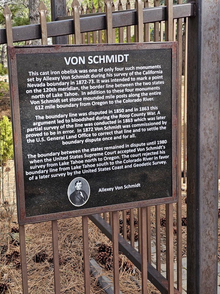 Von Schmidt Monument Historic Park Logo