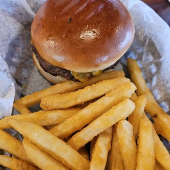 Two Guys Pies - Super juicy cheeseburger and the fries were crisp and delicious - Pizza Near Me - Danville, Indiana Two Guys Pies - Super juicy cheeseburger and the fries were crisp and delicious - Pizza Near Me - Danville, Indiana