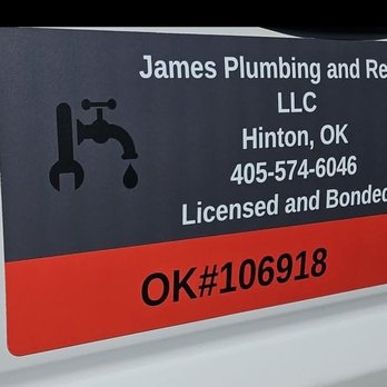 James Plumbing and Repair - Plumbing Near Me - Hinton, Oklahoma James Plumbing and Repair - Plumbing Near Me - Hinton, Oklahoma