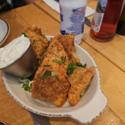 Lamb Empanaditas. $12. A bit oily but a nice filling. Unique/pretty tasty