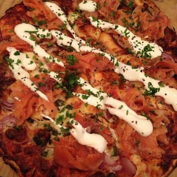 Beach House Cafe & Take-Away - Scrumptious salmon, sour cream and capers pizza - Restaurants Near Me - Victor Harbor, SA Beach House Cafe & Take-Away - Scrumptious salmon, sour cream and capers pizza - Restaurants Near Me - Victor Harbor, SA