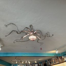 Octopus art on ceiling Octopus art on ceiling