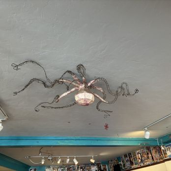 The Ugly Mug - Octopus art on ceiling - Coffee & Tea Near Me - Soquel, California The Ugly Mug - Octopus art on ceiling - Coffee & Tea Near Me - Soquel, California