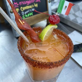 El Michoacano Restaurant - Mango margarita - Tacos Near Me - Gilroy, California