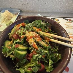 Tuna Takaki bowl melt in your mouth delicious