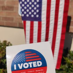 Temple City Unified School District - Voted sticker