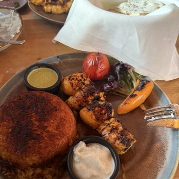 Chelo - Chicken Kabob with Shirin rice- highly recommend! - Persian/Iranian Near Me - Roswell, Georgia