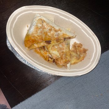 Chipotle Mexican Grill - This is how they serve quesadillas it's laughable . I want my money back . I feel sick after eating my bowl . This place is very gross - Mexican Near Me - Holmdel, New Jersey Chipotle Mexican Grill - This is how they serve quesadillas it's laughable . I want my money back . I feel sick after eating my bowl . This place is very gross - Mexican Near Me - Holmdel, New Jersey