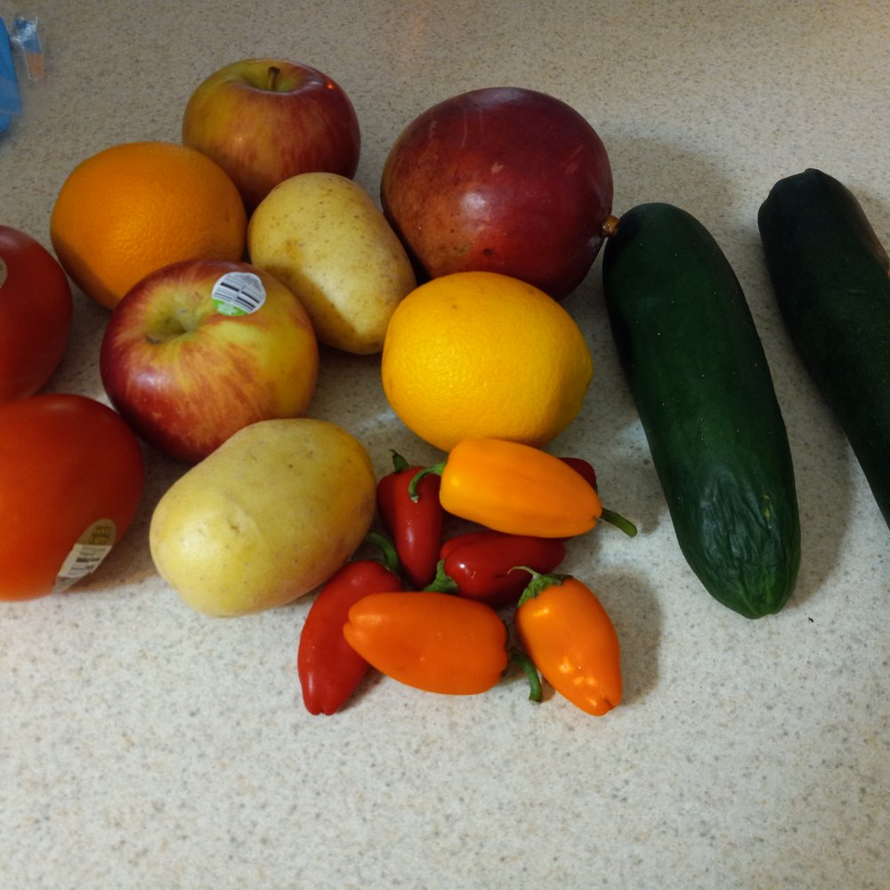 a variety of fruits and vegetables a variety of fruits and vegetables