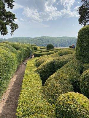 The Marqueyssac Gardens by null