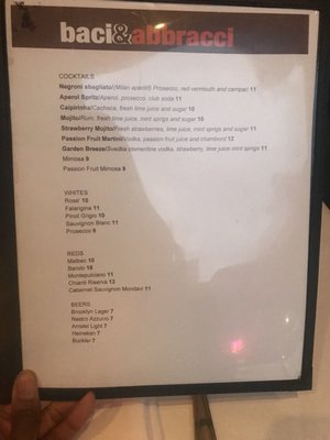 Menu photo 3 Baci & Abbracci Brooklyn, NY