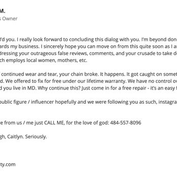 True by Kristy - Response that was taken down. - Jewelry Near Me - West Chester, Pennsylvania True by Kristy - Response that was taken down. - Jewelry Near Me - West Chester, Pennsylvania