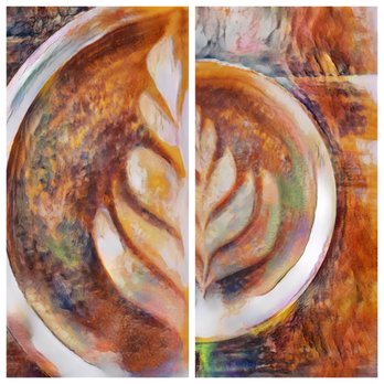 The Perfect Cup Cafe - Blondie latte in art form - Coffee & Tea Near Me - Hockessin, Delaware