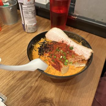Torrance Yokocho - TONKOTSU RAMEN SPICY MISO (PORK BROTH W/ CHILLI PEPPER AND FERMENTED BEANS) - Izakaya Near Me - Torrance, California
