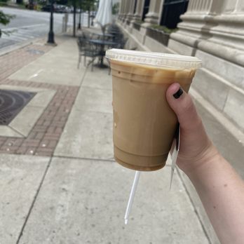 Vita - Salted caramel latte with oat milk - Coffee & Tea Near Me - Sandusky, Ohio Vita - Salted caramel latte with oat milk - Coffee & Tea Near Me - Sandusky, Ohio