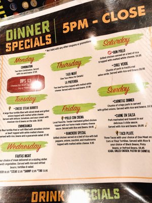 Menu photo 6 Salsa's Bar and Grill Augusta, GA Menu photo 6 Salsa's Bar and Grill Augusta, GA