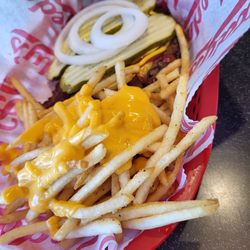 Freddy's Frozen Custard & Steakburgers - Double meal no bun