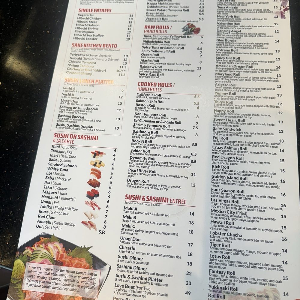 Sake Japanese Steakhouse - Sushi Bars Near Me - Wheaton, Maryland Sake Japanese Steakhouse - Sushi Bars Near Me - Wheaton, Maryland