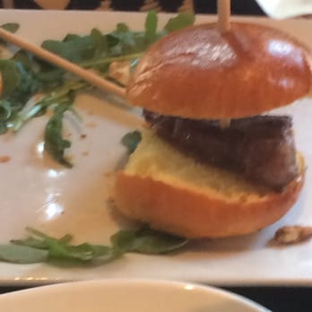 At The Corner - Where's the beef? This slider contained a measly piece of steak! - Beer Bar Near Me - Litchfield, Connecticut At The Corner - Where's the beef? This slider contained a measly piece of steak! - Beer Bar Near Me - Litchfield, Connecticut