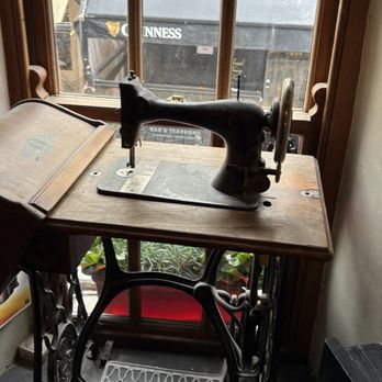 Kyteler's Inn - Sewing machine. Not a dining table. - Pubs Near Me - Kilkenny, KK Kyteler's Inn - Sewing machine. Not a dining table. - Pubs Near Me - Kilkenny, KK