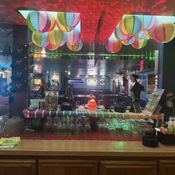 The Raven - Bar area with pool table, pinball machine beyond that