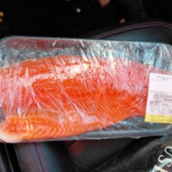 Jewel-Osco - Salmon was coming out of both ends